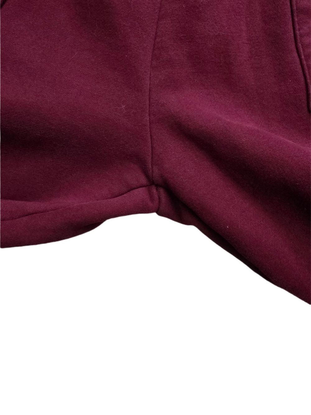 White Fox Boutique Burgundy Sweatpants Size Medium - Picture 12 of 12